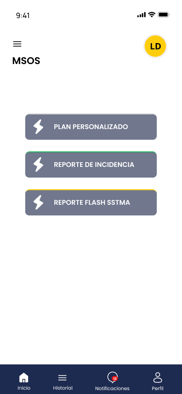 InarcoApp Home